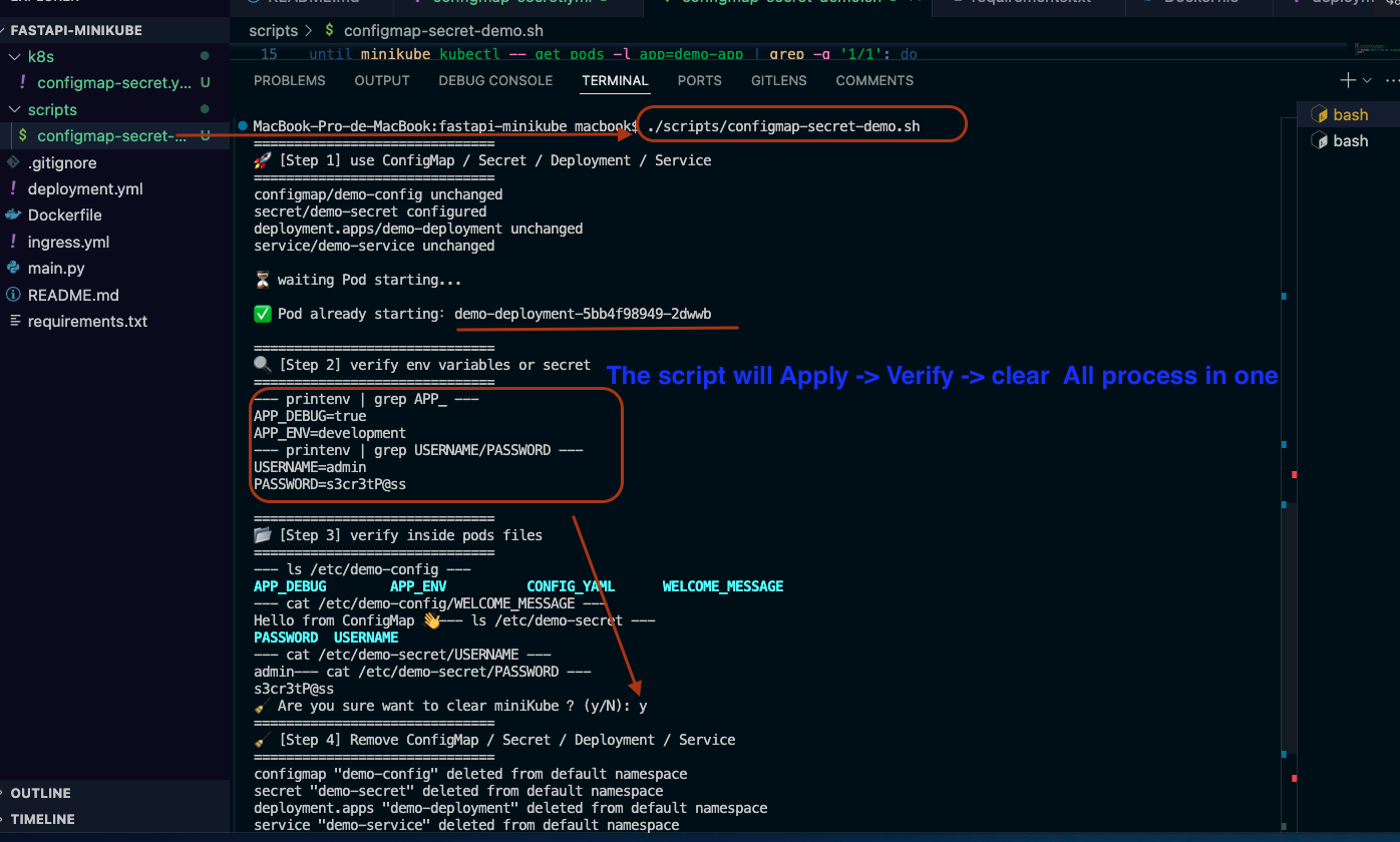 sh script