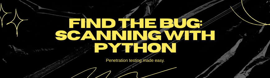 Scanning with Python